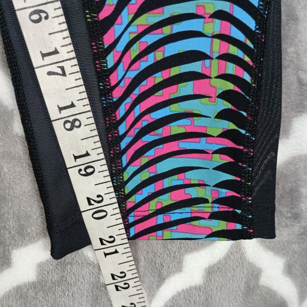 Nike Epic Lux Leggings Women Small Multicolor Dri Fit Running Cropped Sidewinder - Picture 5 of 12